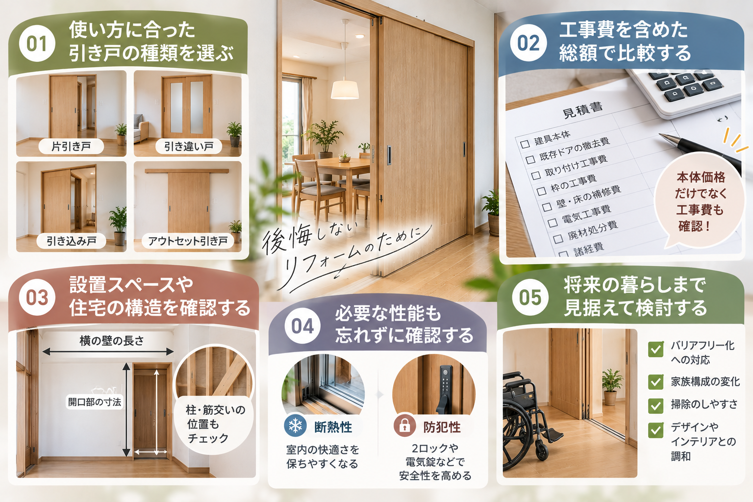 引き戸 リフォーム
