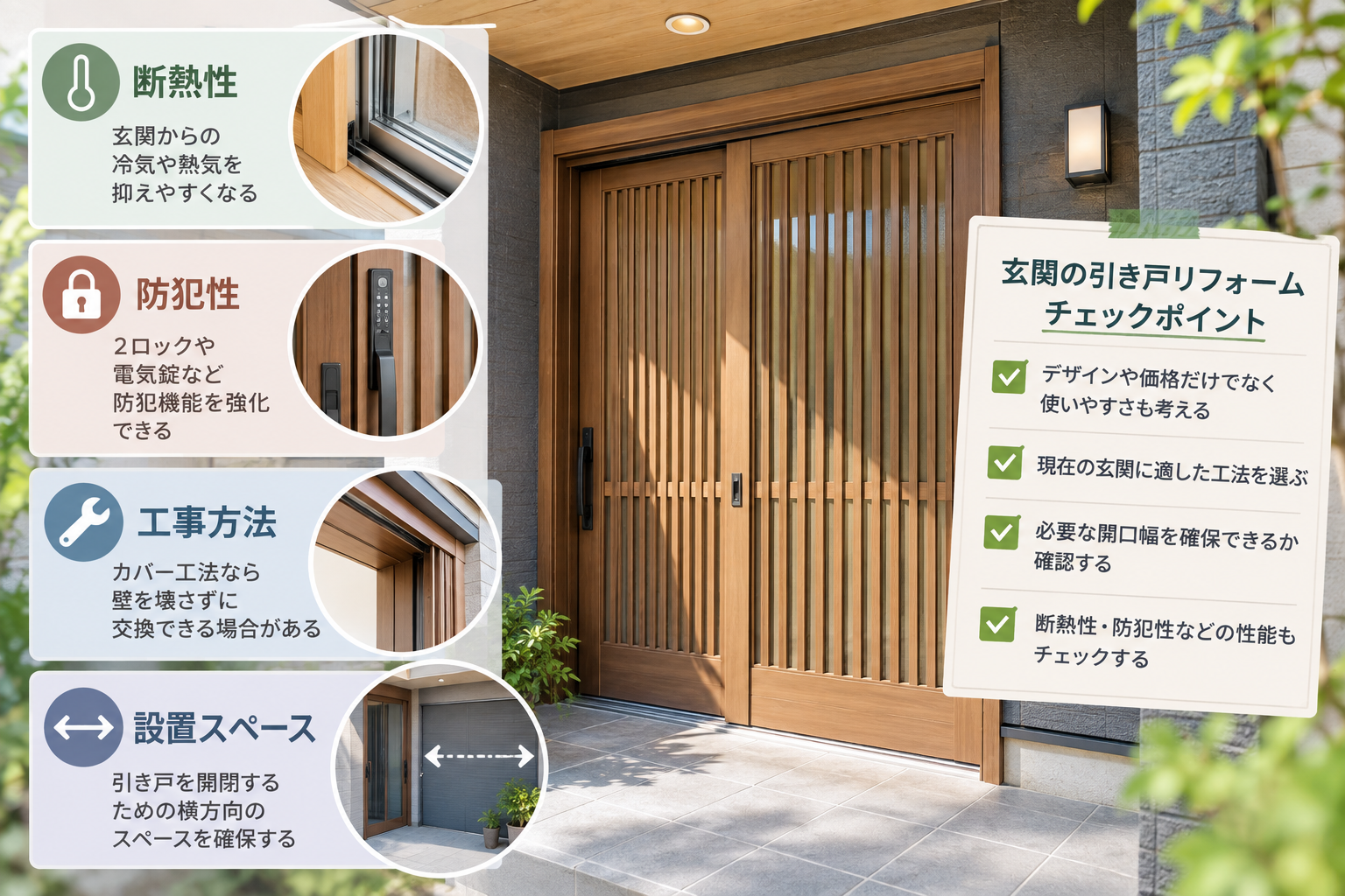 引き戸 リフォーム