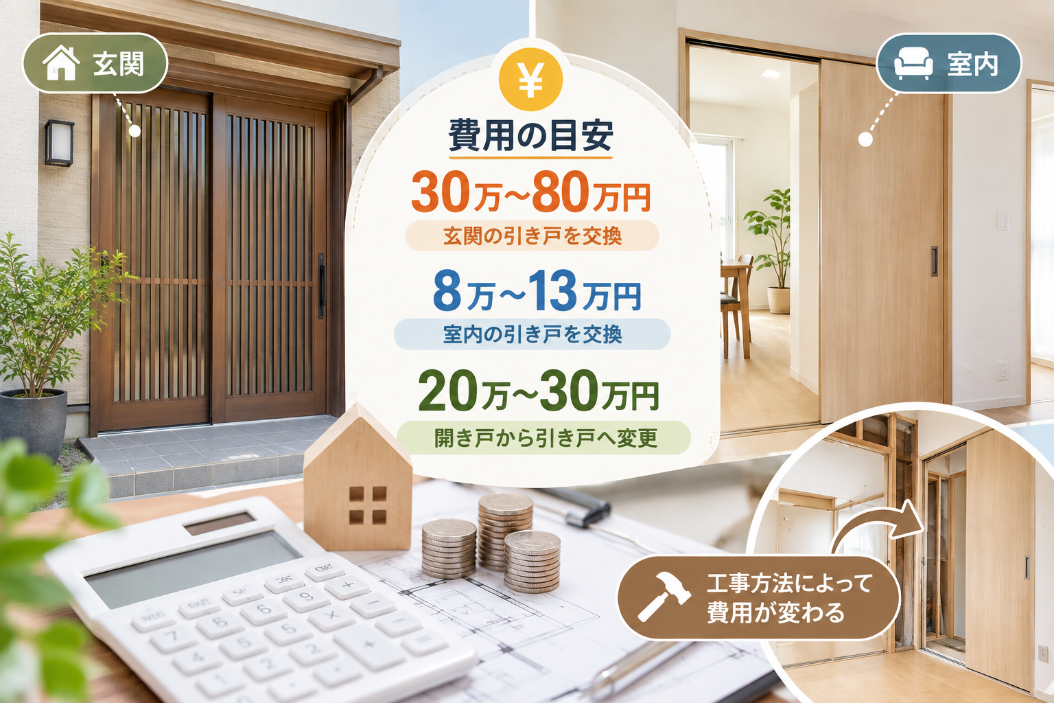引き戸 リフォーム