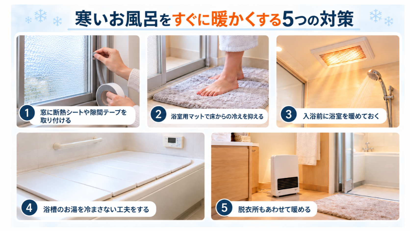 お風呂 寒い