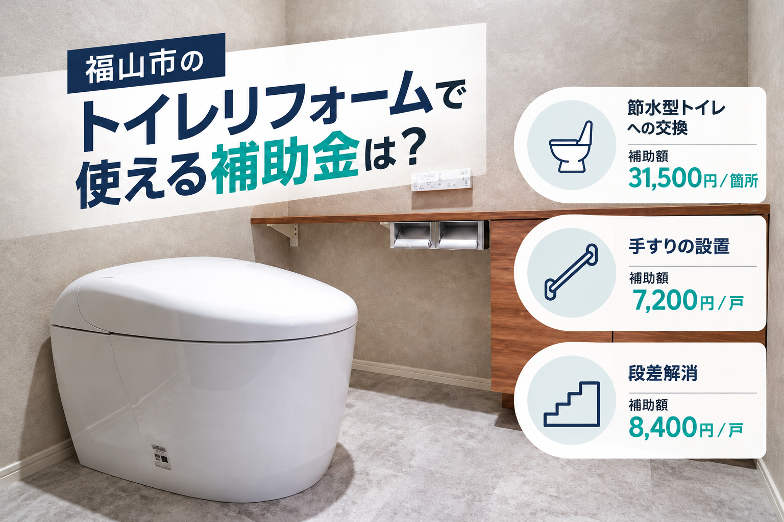 福山市のリフォーム補助金