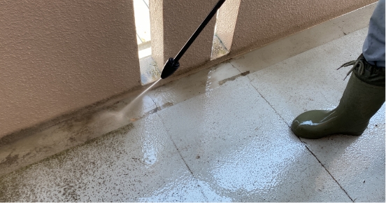 高圧洗浄(足場なし)