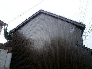 笠岡市 Y様邸/施工事例　外壁の板金張り替えリフォーム工事