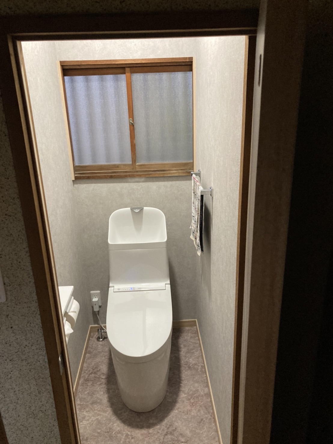 浅口市鴨方町 S様邸　トイレリフォーム工事　施工事例