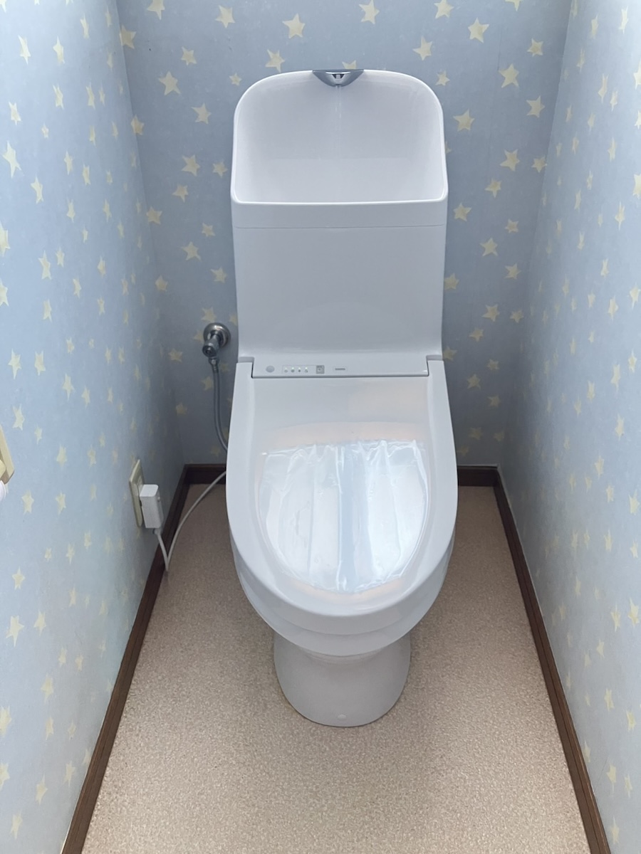広島県福山市・Y様邸｜たった1日で2か所のトイレをリフレッシュ！TOTO「GG1」「ZJ1」に取り替え