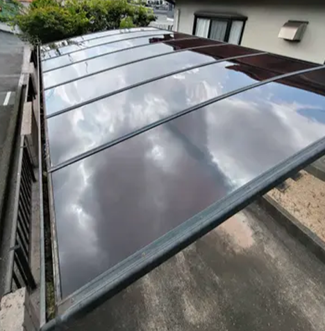 広島県福山市K様邸｜カーポート波板張替工事
